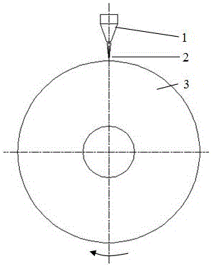 A kind of manufacturing method of ordered structure electroplating grinding wheel