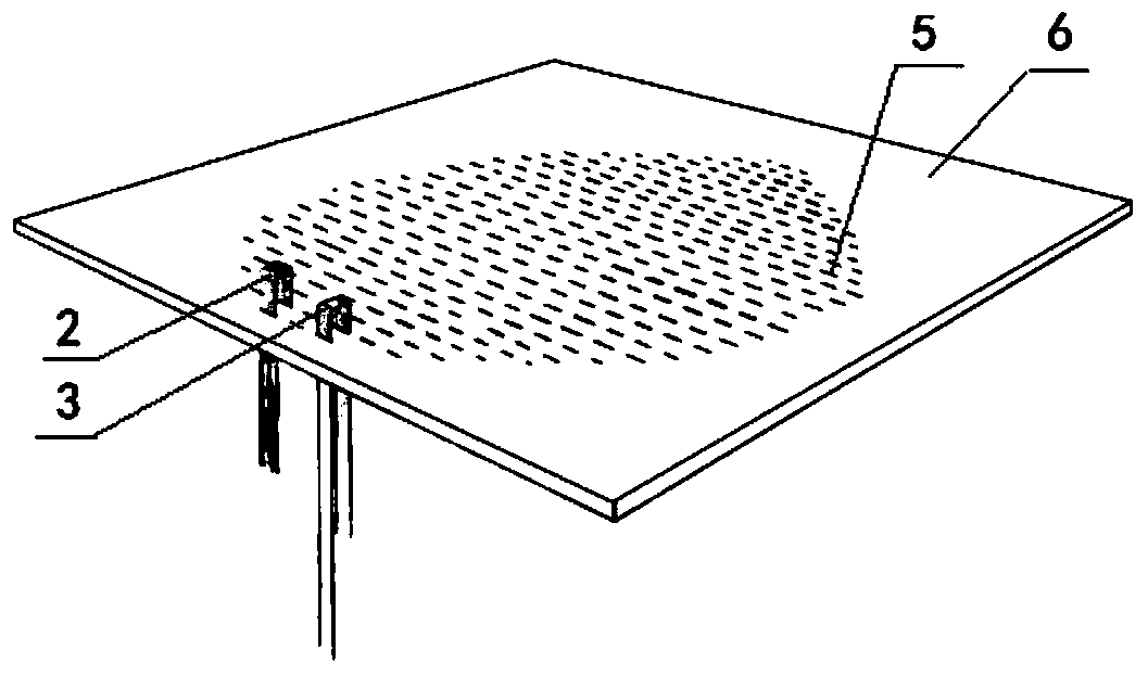 Transparent film artistic device and making method