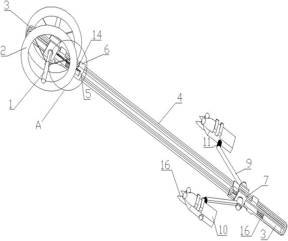 Abdominal muscle wheel aid