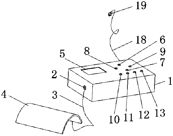 Sleep therapeutic instrument