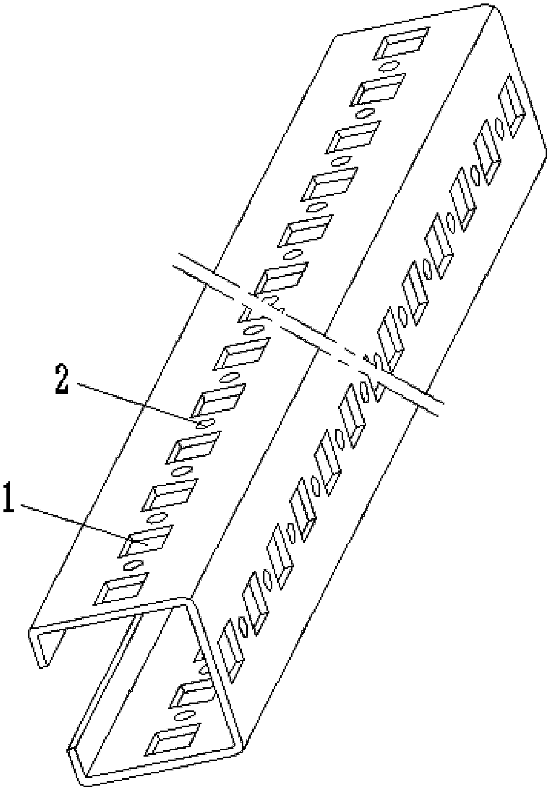 Modular keel for building modular clean operating room