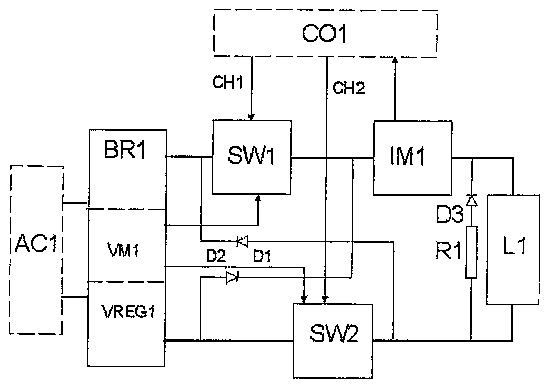 Elevator brake and brake control circuit