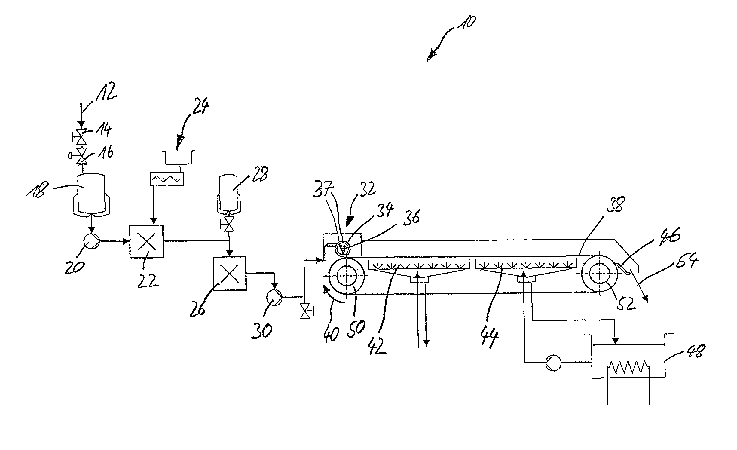 Method for producing tablets containing ammonium nitrate