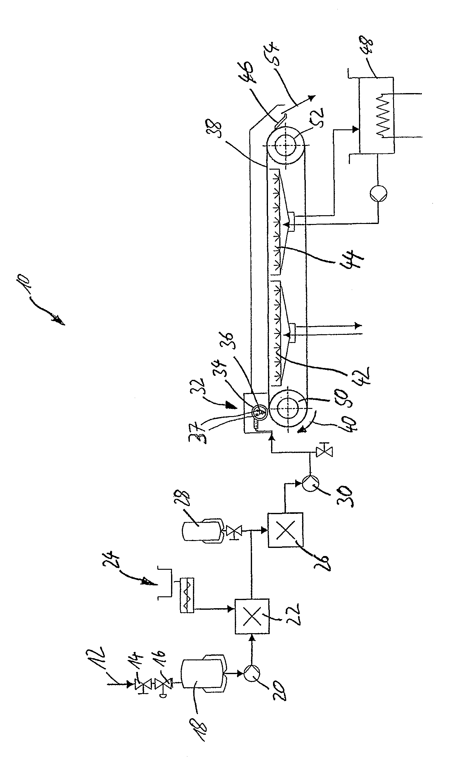 Method for producing tablets containing ammonium nitrate