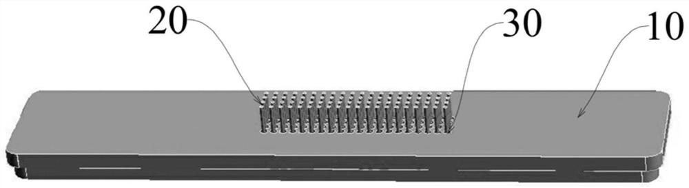 Photoelectric packaging shell and manufacturing process thereof