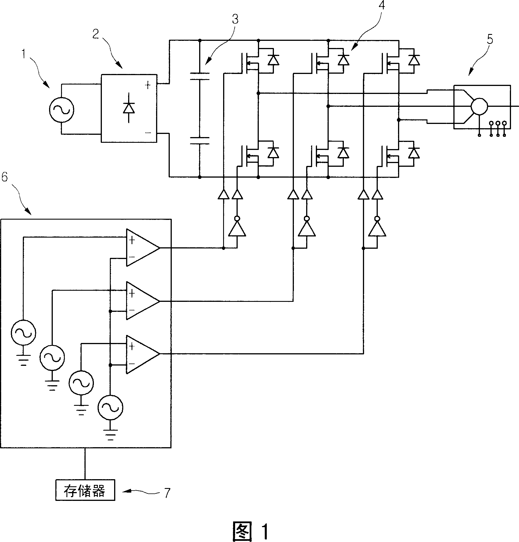 Operating apparatus and method of a washing machine