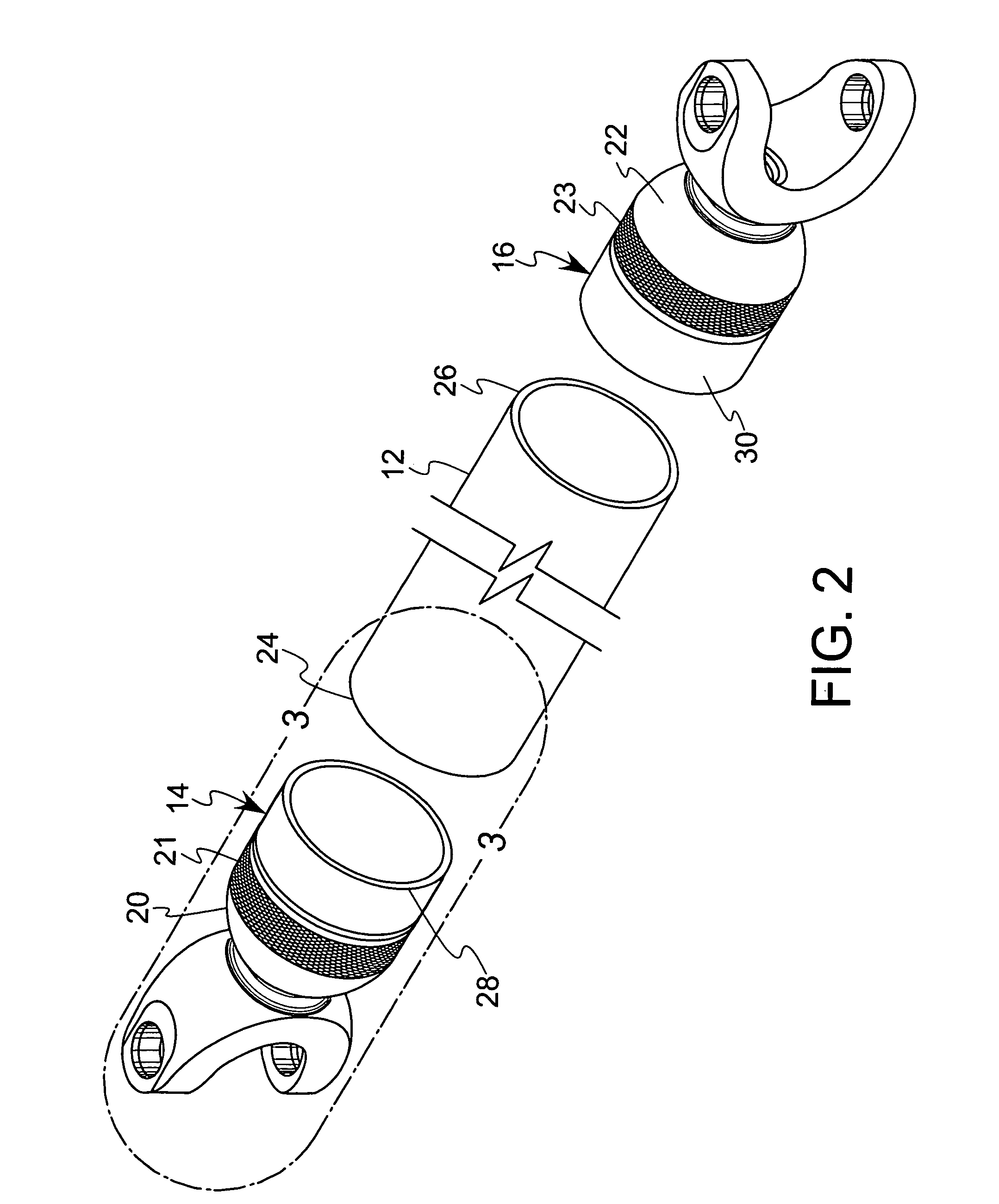 Load sharing composite shaft