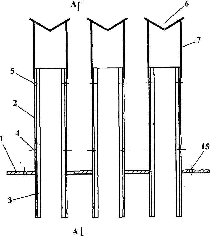 Multifunctional trough-disk liquid phase distributor