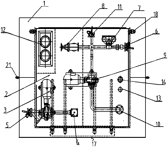 Lubricating oil storage and filling system and filling method