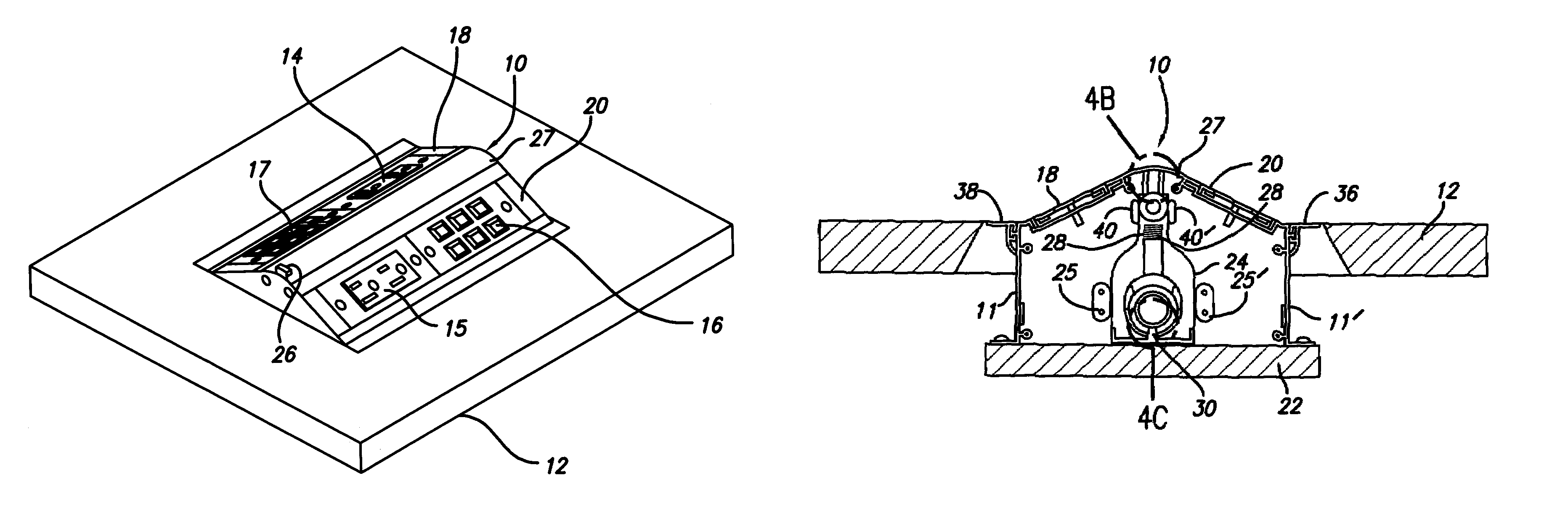 Power and data station