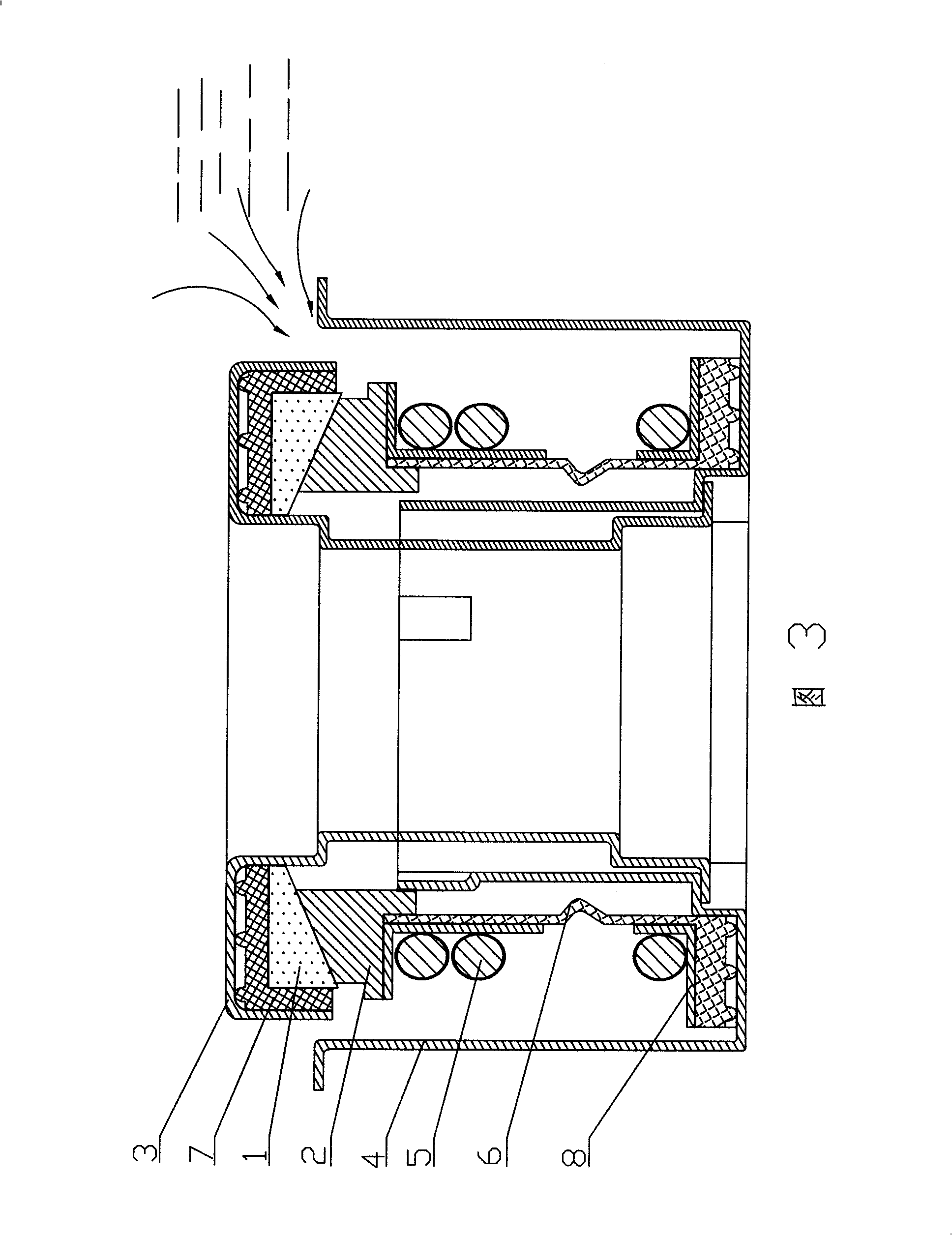 Water pump seal part assembly