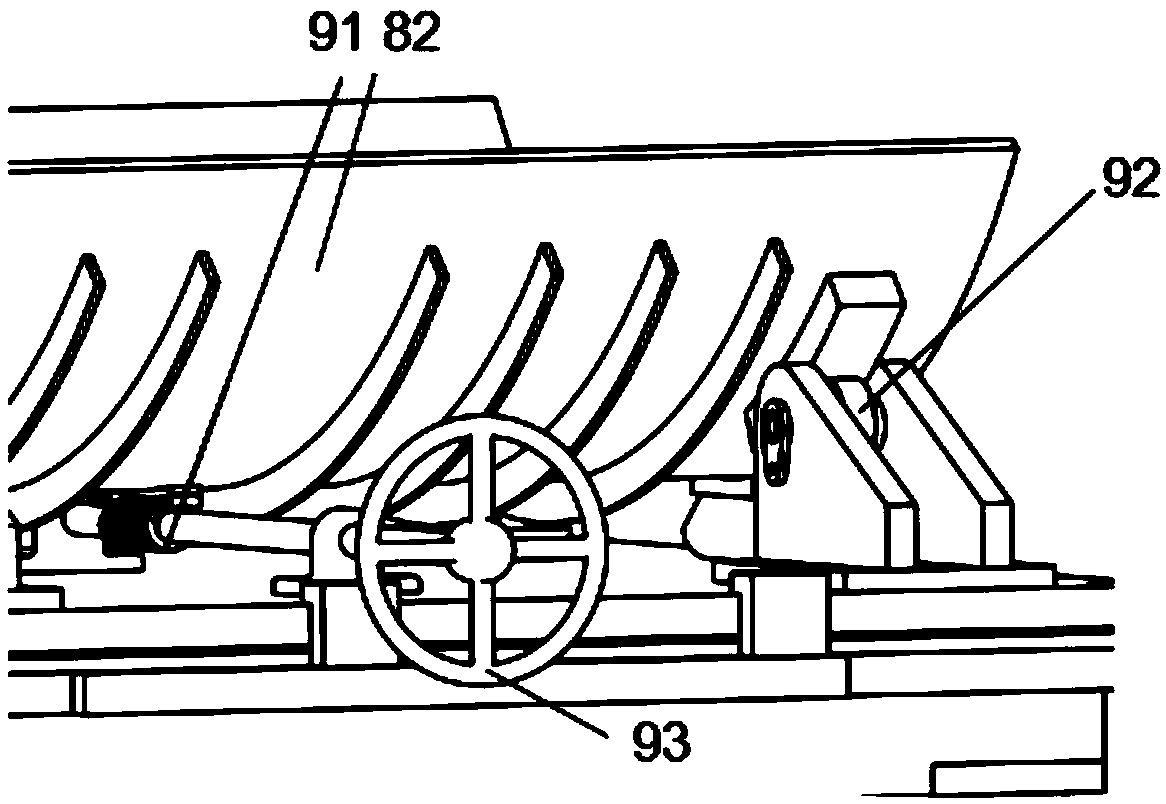 Six-degree-of-freedom spatial position regulating system of rotary part