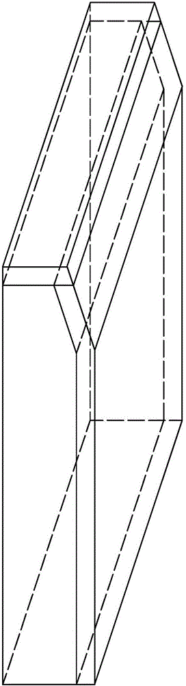 Permeable kerbstone and preparation method thereof