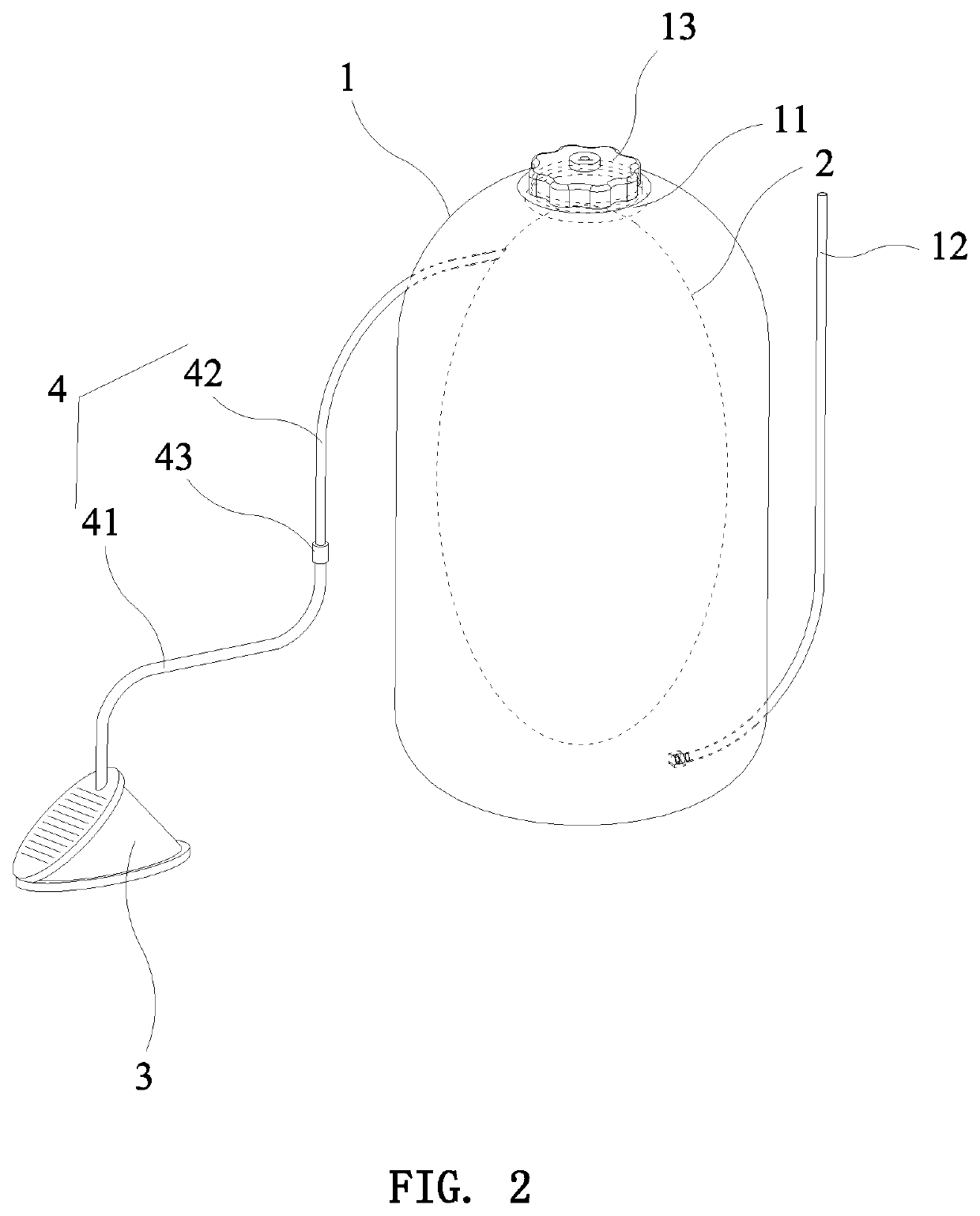 Outdoor shower device