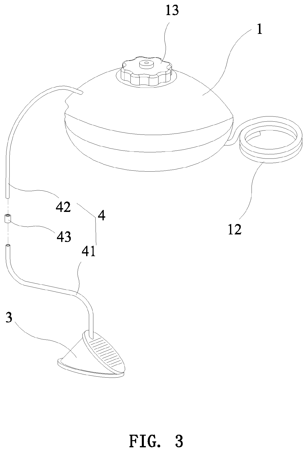 Outdoor shower device