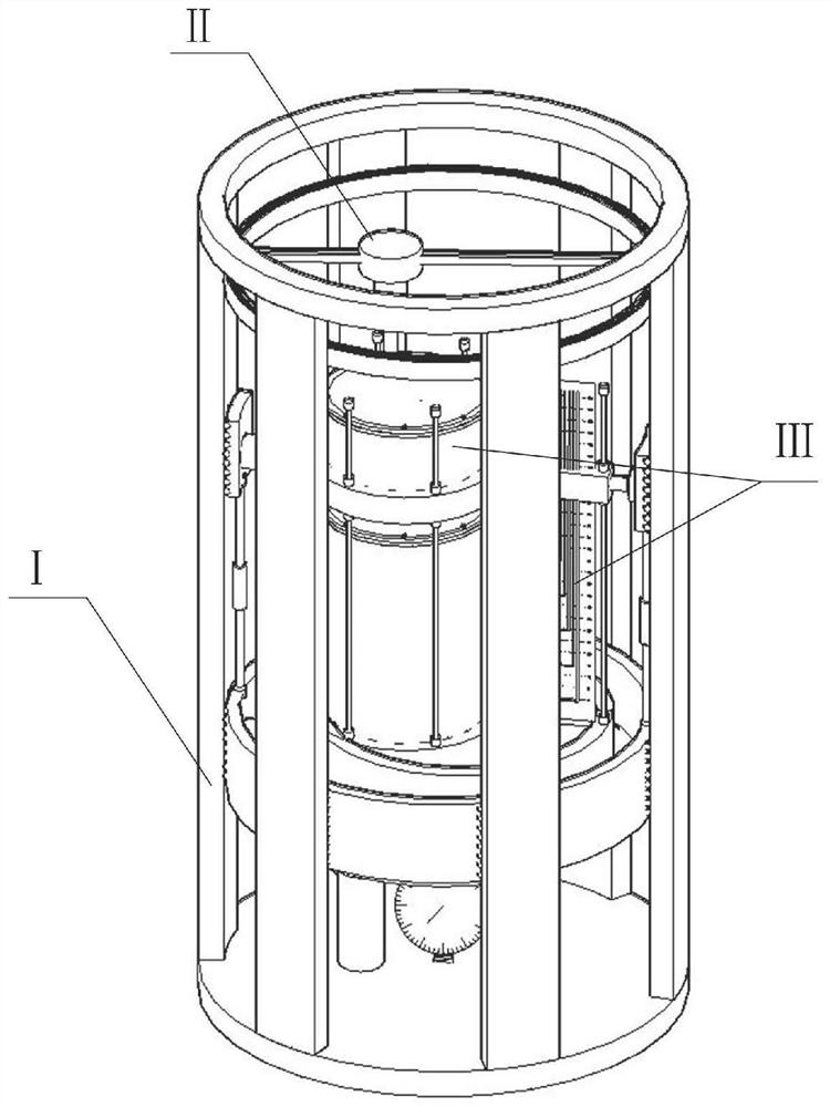 Dynamic response test system for sandy bottom sediment