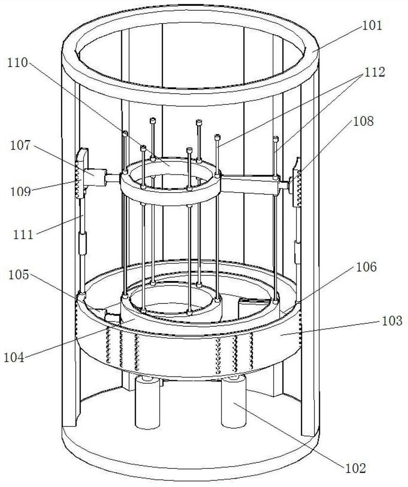 Dynamic response test system for sandy bottom sediment