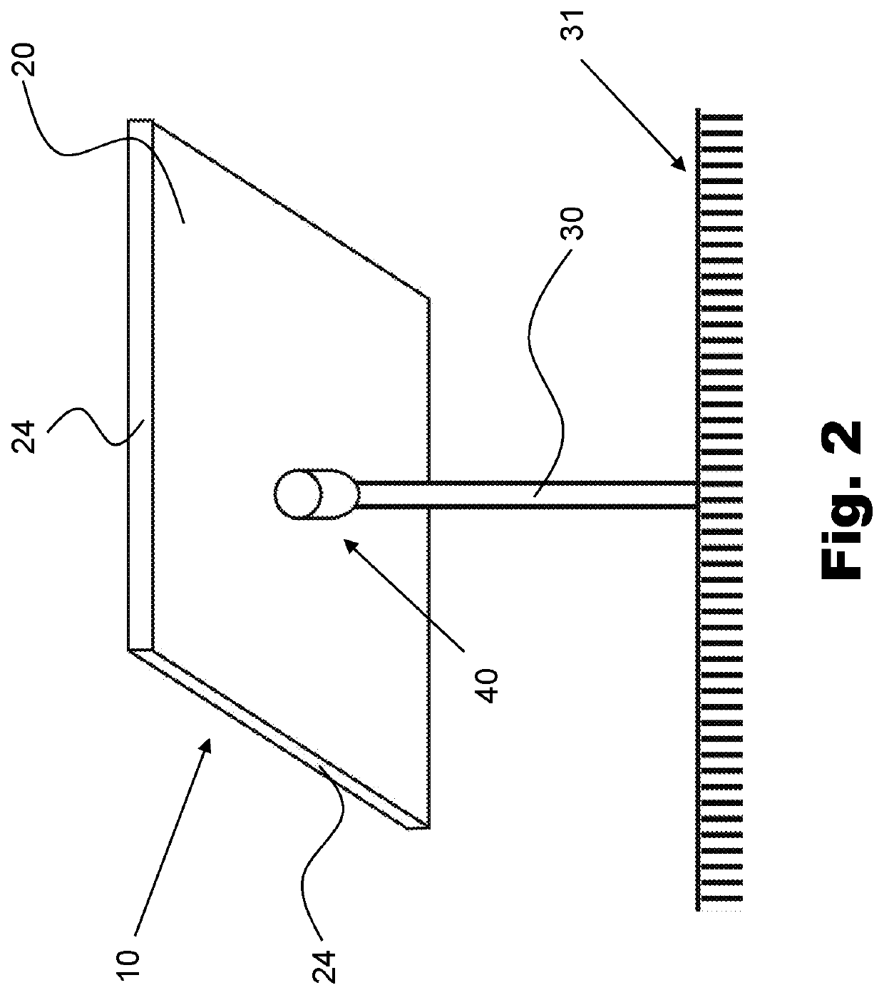 Directional solar panel assembly