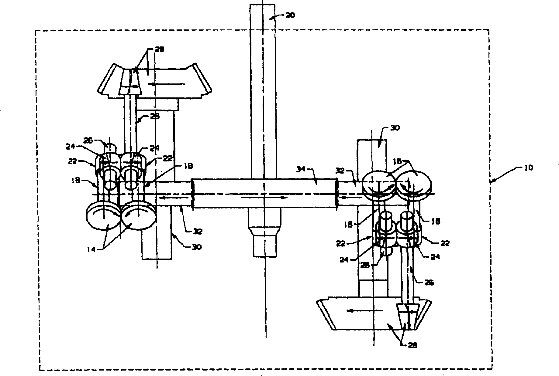 Modular rolling mill