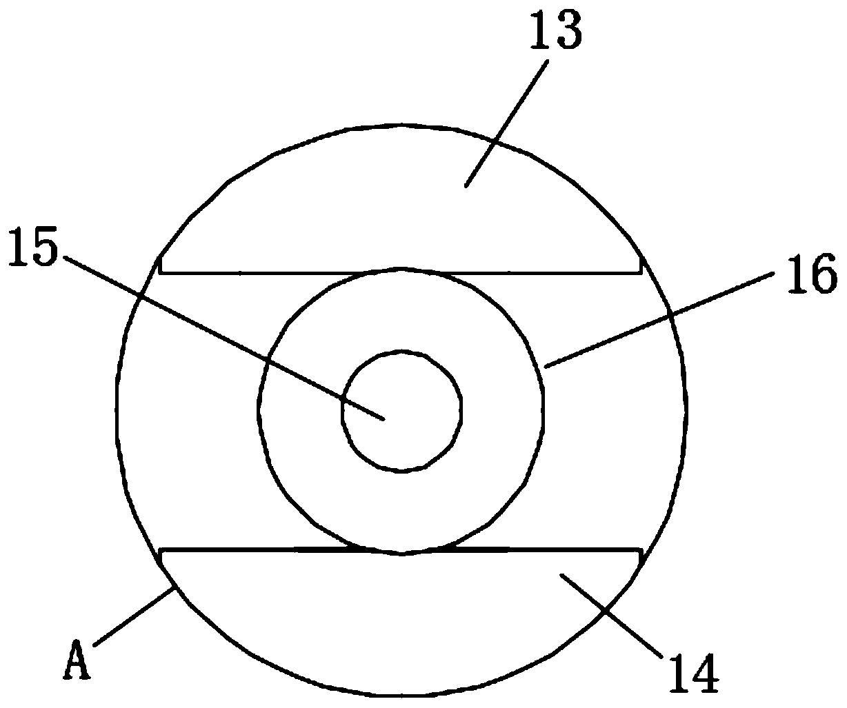 Preparation device for membrane biology reactor (MBR) membrane liner pipe production