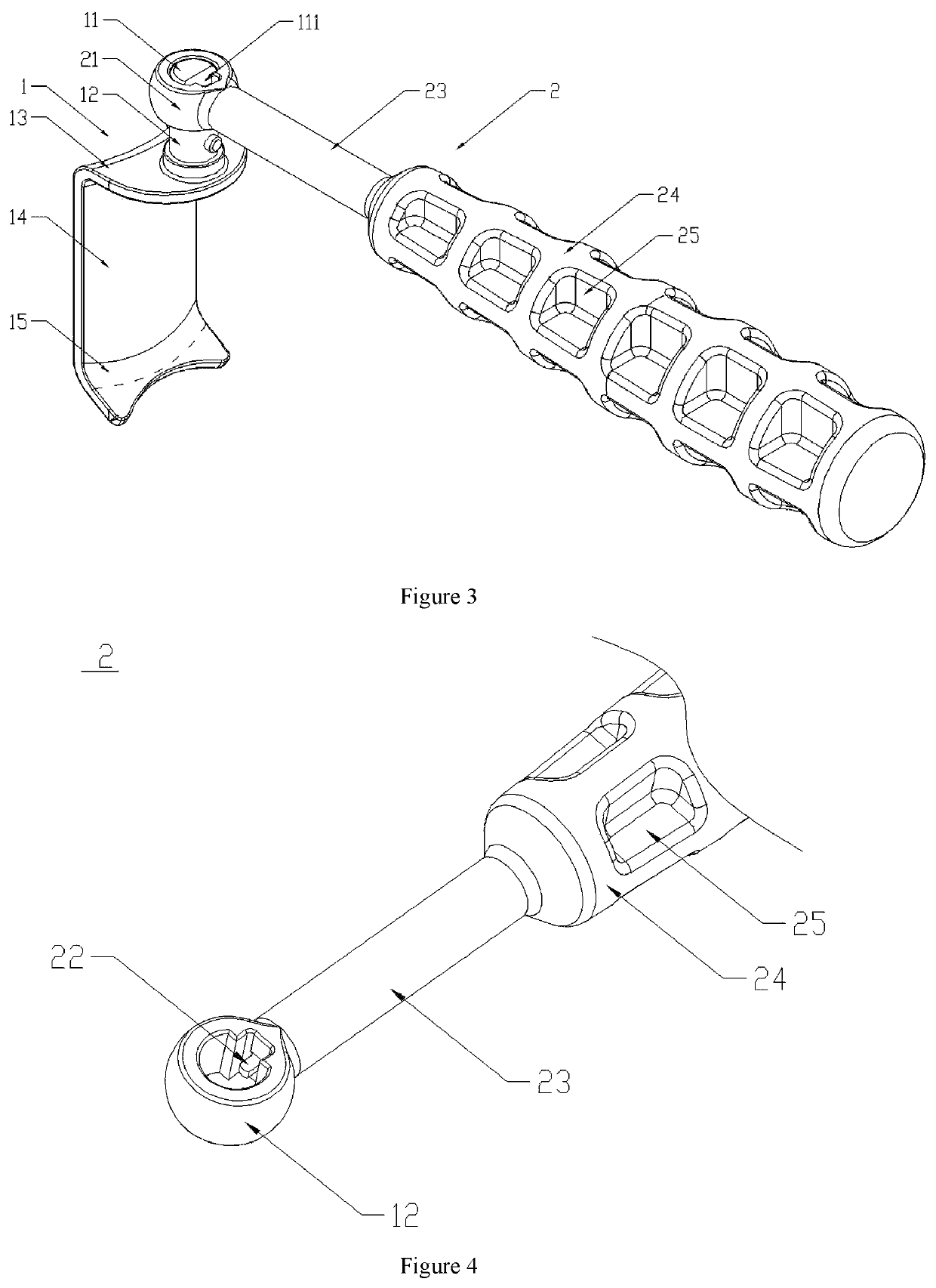 Expanding blade, unidirectional expanding device and bidirectional expanding device