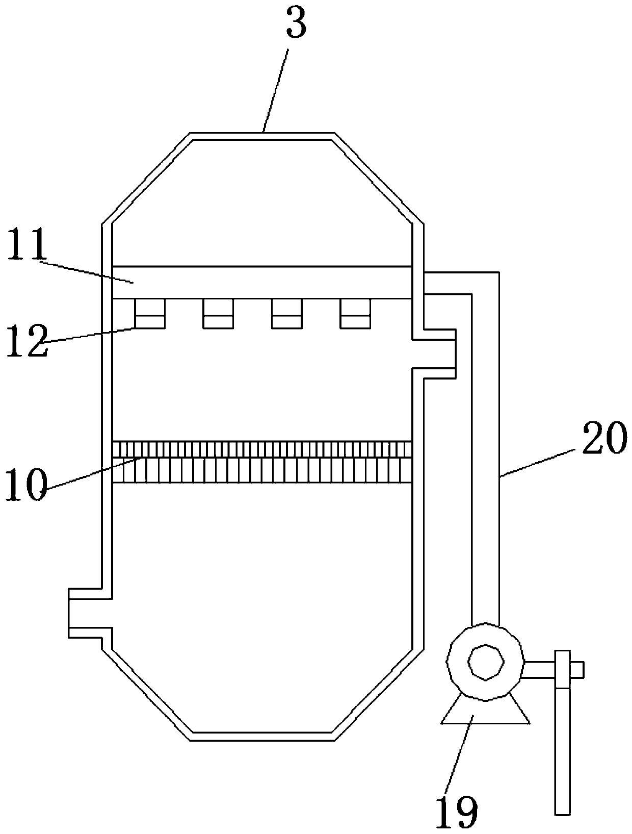 Coal-fired boiler smoke efficient desulfurization and dedusting purification system for steam production