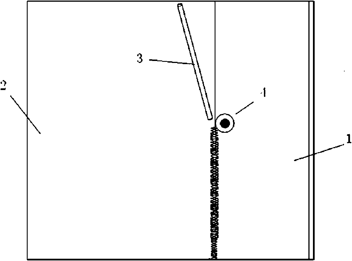 Angle welding method of stainless steel sheet on basis of image processing