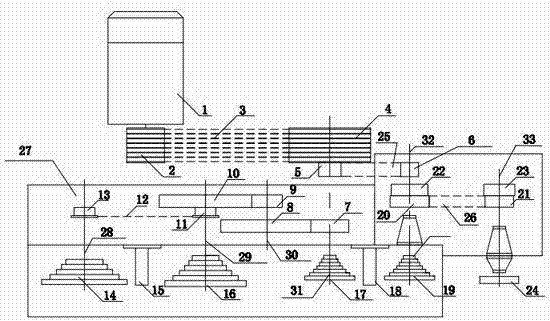 High-speed aluminum wire drawing machine