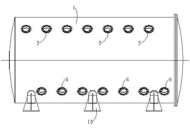 Horizontal multi-arc coating chamber