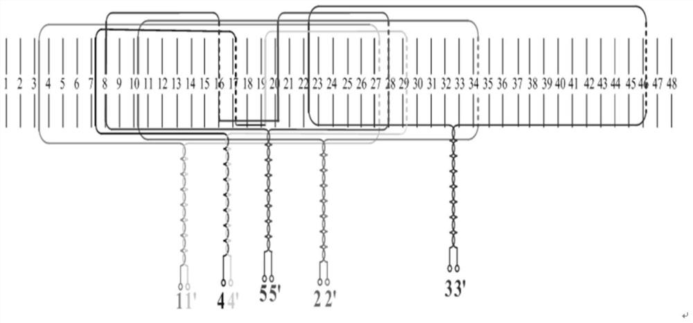 Method and system for diagnosing internal faults of stator and rotor windings of electrically excited synchronous motor