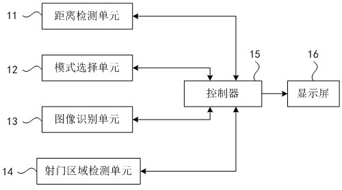 Device for handball shooting training and handball shooting training method