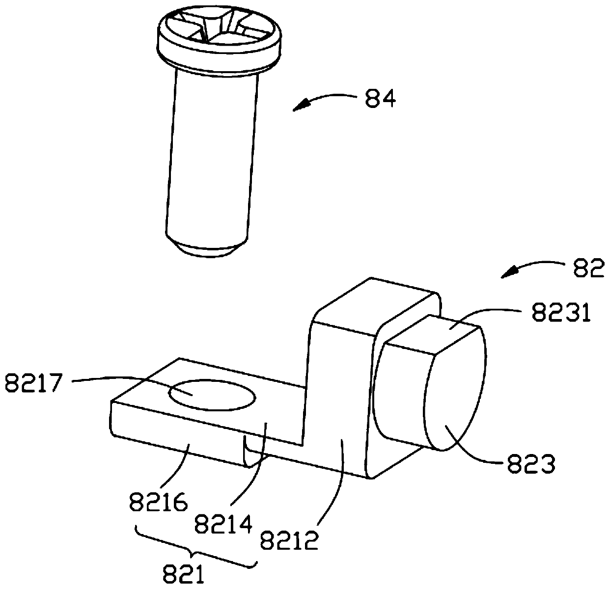 Antenna connection component, antenna and mobile terminal