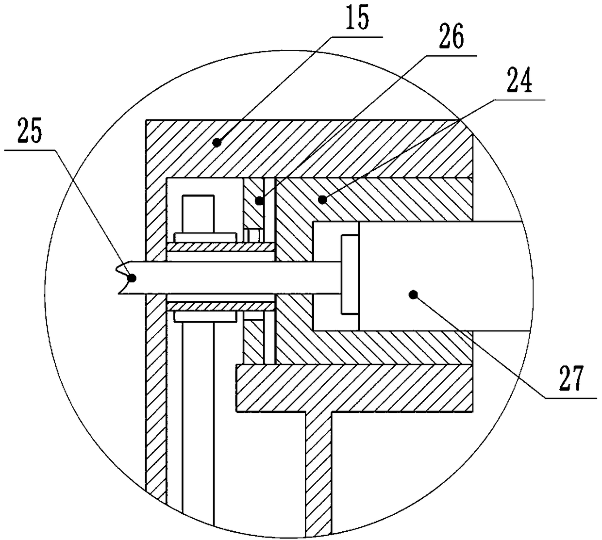 Machining process of end faces of gear