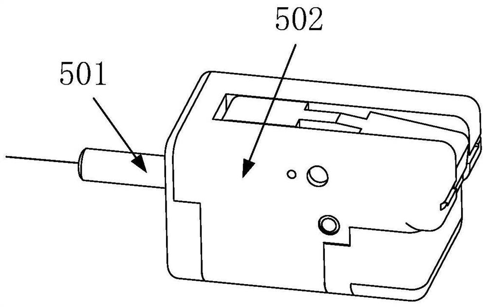 Wire-driven electric wound anastomat