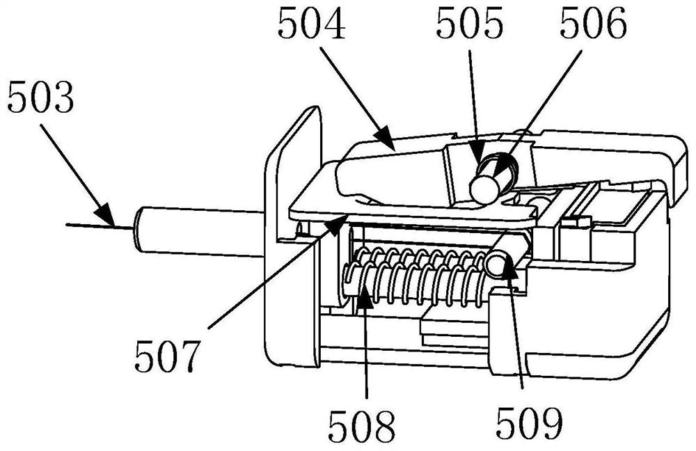 Wire-driven electric wound anastomat