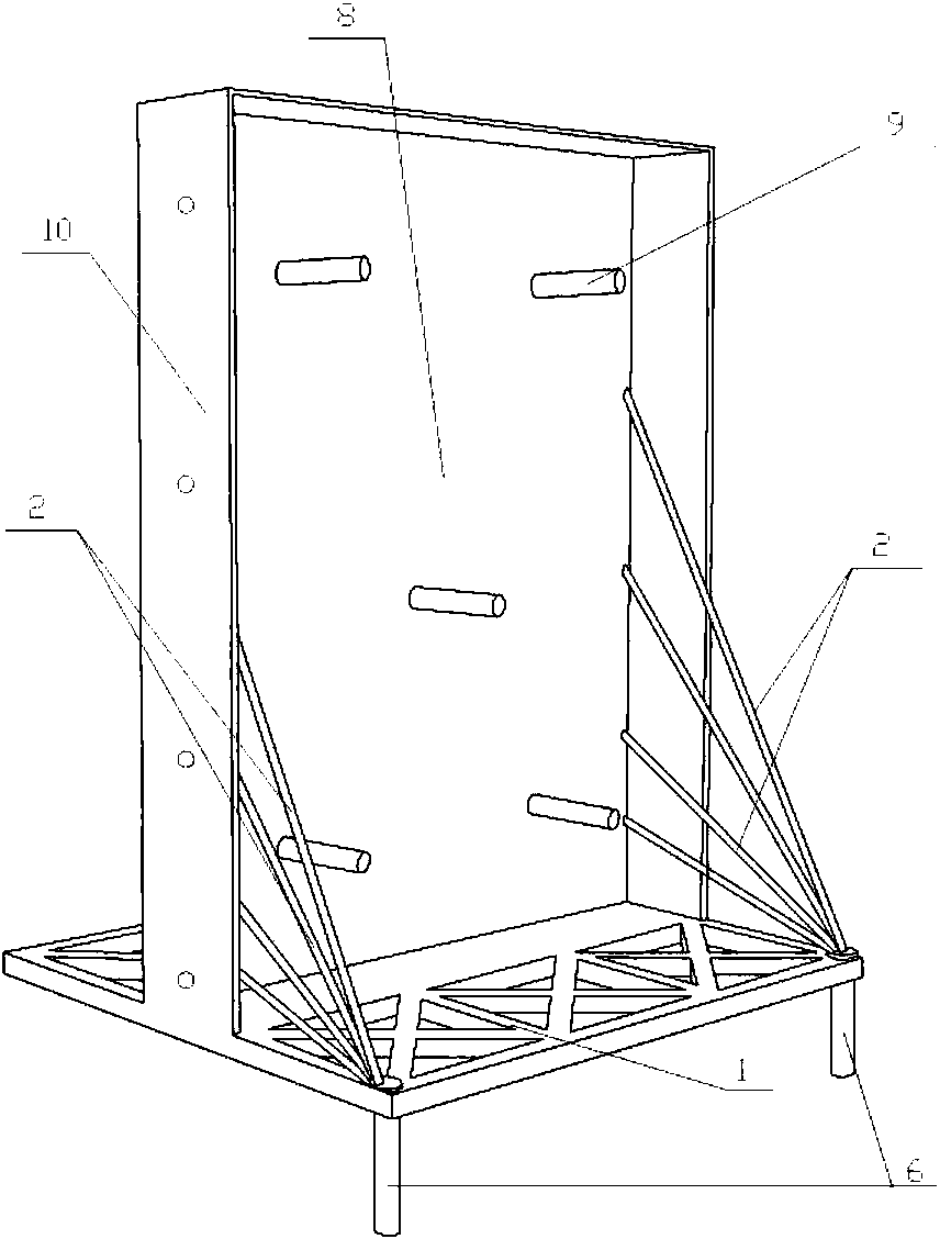 Assembled type movable blast wall