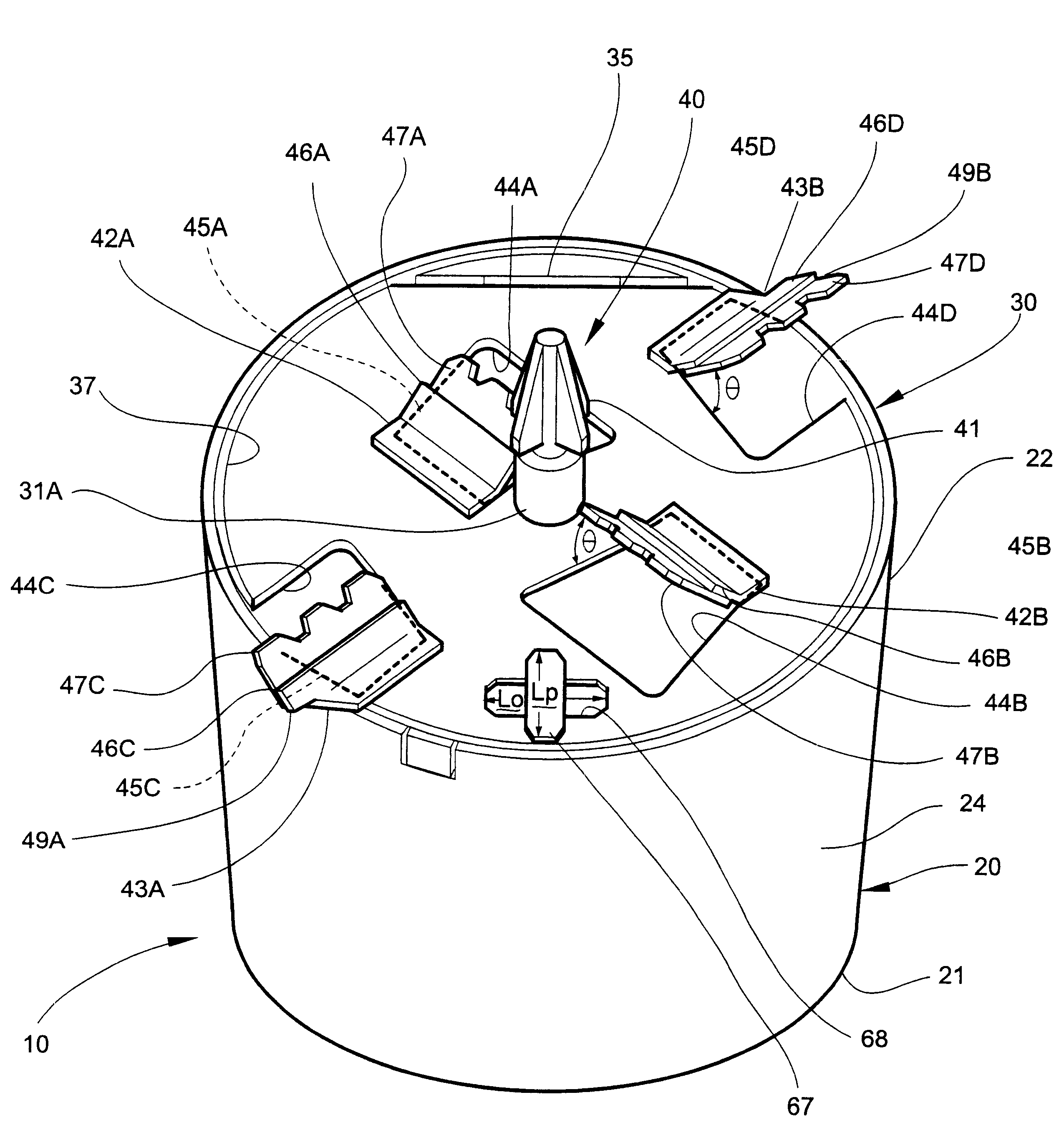 Earth boring bit