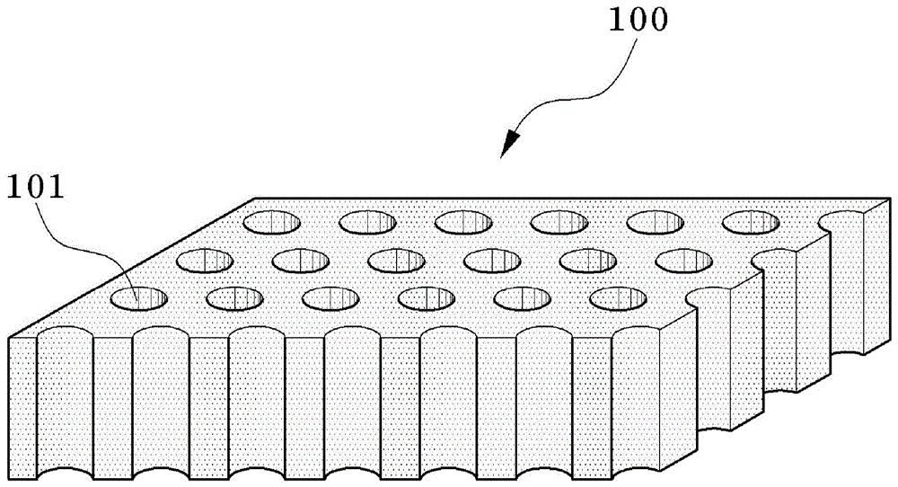 Film-Type Negative Electrode Filled With Active Material And Method For Manufacturing Same