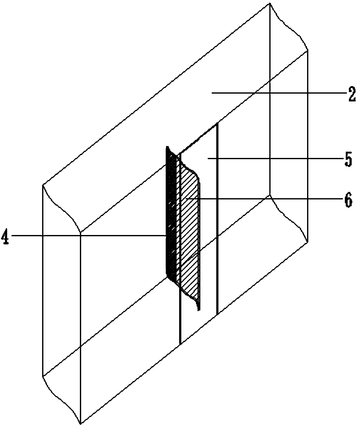 Tunnel second lining micro crack reinforcement method