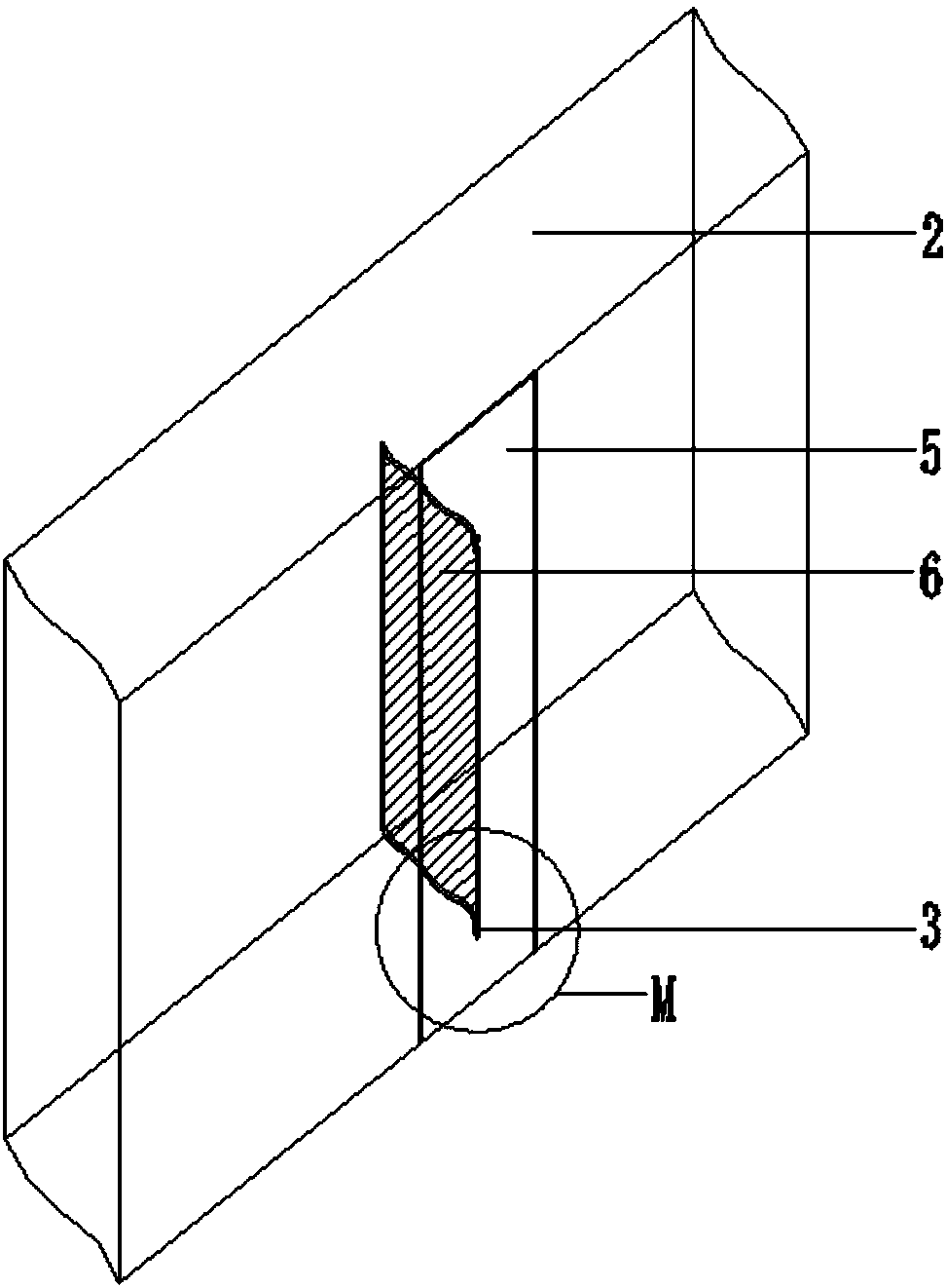 Tunnel second lining micro crack reinforcement method