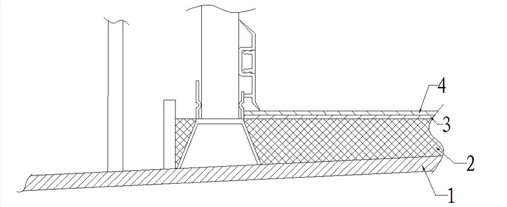 Application of expanded perlite to ship deck and deck structure