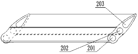 Air volume display tuyere and air-volume test method