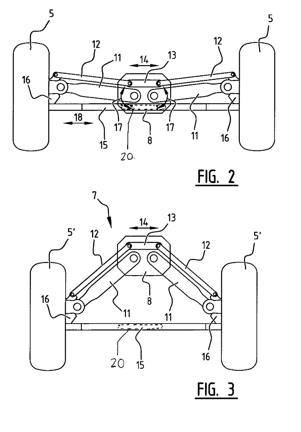 Agricultural vehicle support frame