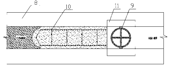 Construction method for nonstandard diaphragm wall