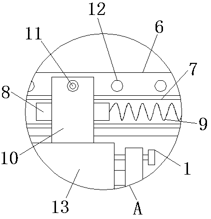 Rail transit steel rail crack detection device