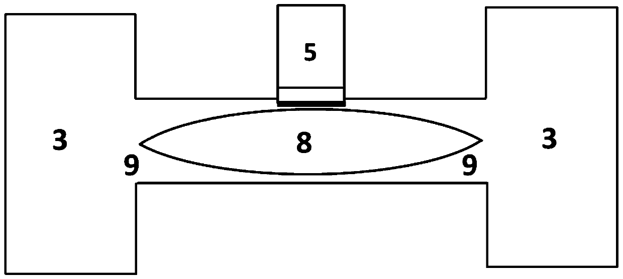 A semi-open cavity resonant photoacoustic cell