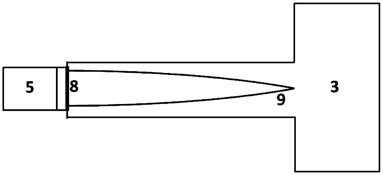 A semi-open cavity resonant photoacoustic cell