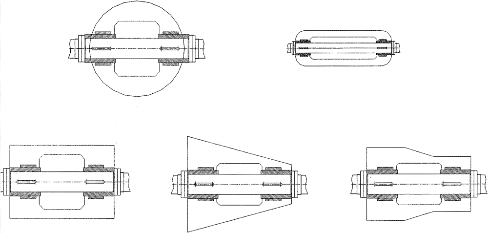 Preparation methods for soluble core mould and nonmetal-lining or no-lining fibre winding container