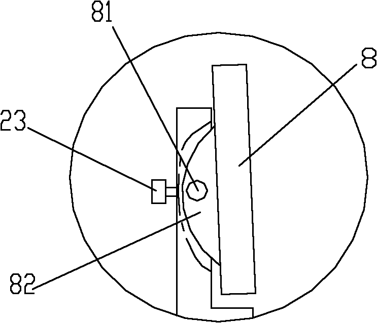 Multipoint laser detection device for shearing strain of material