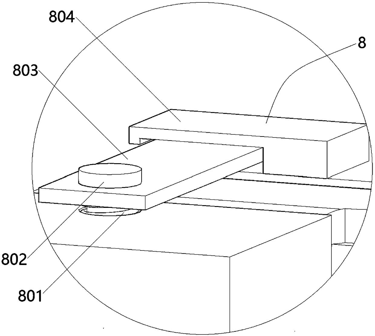 Biscuit producing and shaping mold convenient to carry and store